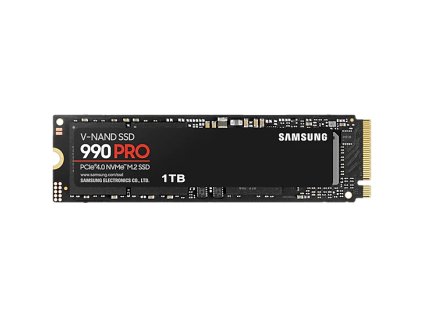 Samsung SSD 990 PRO Series 1TB M.2 PCIe, r7450MB/s, w6900MB/s MZ-V9P1T0BW