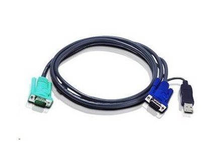 ATEN KVM kábel k CS-1708,1716, USB, 2 m 2L-5202U