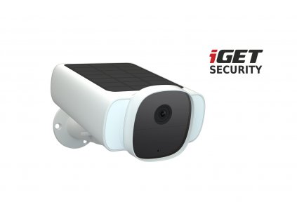 iGET SECURITY EP29 White - venkovní solární bateriová FullHD kamera, zvuk, bílá EP29 SECURITY