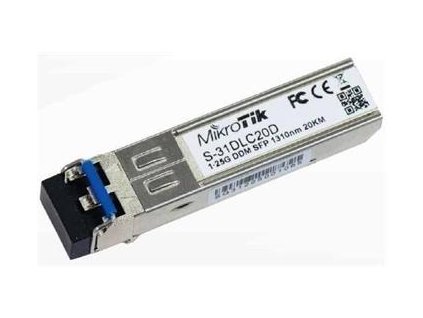 MikroTik SFP modul S-31DLC20D, SM, 20km, 1.25G Mikrotik