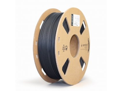 GEMBIRD Tisková struna (filament) PLA MATTE, 1,75mm, 1kg, černá 3DP-PLA-01-MTBK Gembird