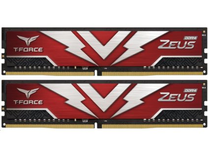 DIMM DDR4 64GB 3000MHz, CL16, (KIT 2x32GB), T-FORCE ZEUS Gaming Memory (Red) TTZD464G3000HC16CDC01 Teamgroup