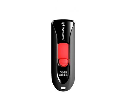 TRANSCEND Flash disk 16GB JetFlash®590K, USB 2.0 (R:13/W:4 MB/s) čierna TS16GJF590K Transcend