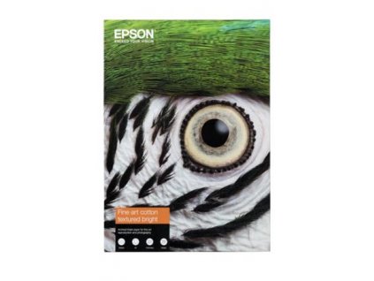 EPSON paper A4 - 300g/m2 - 25 sheets - Fine Art Cotton Textured Bright C13S450288 Epson