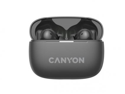 Canyon TWS-10, On Go, 10 ANC, True Wireless Bluetooth slúchadlá do uší, nabíjacia stanica v kazete, čierna CNS-TWS10BK