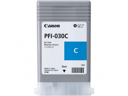 Canon CARTRIDGE PFI-030 C azurová pro imagePROGRAF TM-240 a TM-340 CF3490C001