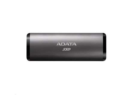 Externý SSD disk ADATA 512 GB SE760 USB 3.2 Gen2 typ C Titanium Grey ASE760-512GU32G2-CTI