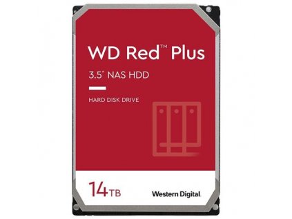 WD Red Plus NAS HDD 14TB SATA WD140EFGX Western Digital