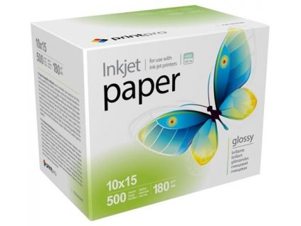 Colorway fotopapír Print Pro lesklý 180g/m2/ 10x15/ 500 listů PGE1805004R ColorWay