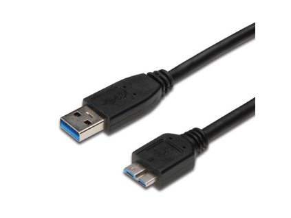 PREMIUMCORD Kabel USB 3.0 A - Micro B 1m, propojovací (M/M) ku3ma1bk PremiumCord