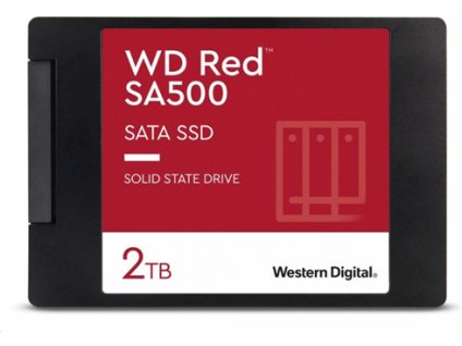 WD RED SSD 3D NAND WDS200T1R0A 2TB SATA/600, (R:560, W:530MB/s), 2.5" Western Digital