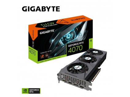 GIGABYTE GeForce RTX 4070 EAGLE V2/OC/12GB/GDDR6x GV-N4070EAGLE OCV2-12GD Gigabyte