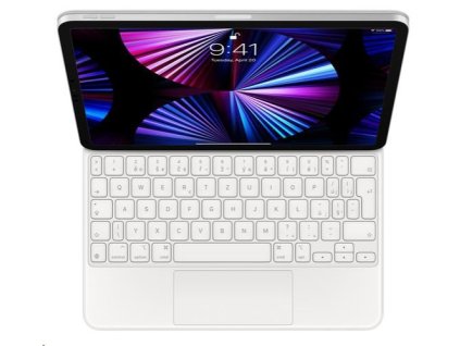 APPLE Magic Keyboard pre iPad Pro 11-palcový (3. generácia) a iPad Air (4. generácia) - česky - biela mjqj3cz-a Apple