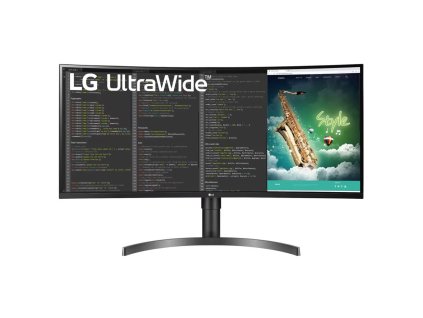 LG MT VA LCD LED 35" 35WN75CP - VA panel, 3440x1440, 2xHDMI, DP, USB-C, repro, zakriven, vysk stavitelny 35WN75CP-B.AEU