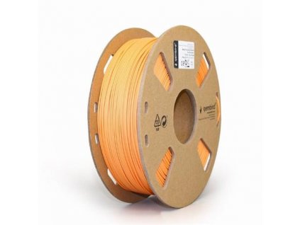 Gembird Tisková struna (filament), PLA MATTE, 1,75mm, 1kg, oranžová TIF058120