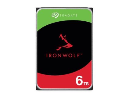 Seagate IronWolf NAS HDD 6TB 5400RPM 256MB SATA III 6Gbit/s ST6000VN006