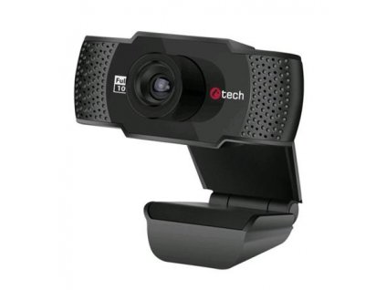 Webkamera C-TECH CAM-11FHD, 1080P, mikrofon, černá C-Tech