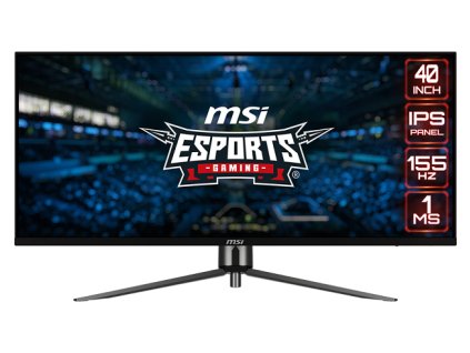 MSI/MAG401QR/40''/IPS/3440x1440/155Hz/1ms/Black/3R