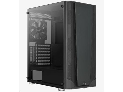 Aerocool PRISM, skrinka ATX, fan, čierna, bez zdroja Prism-G-BK-v1