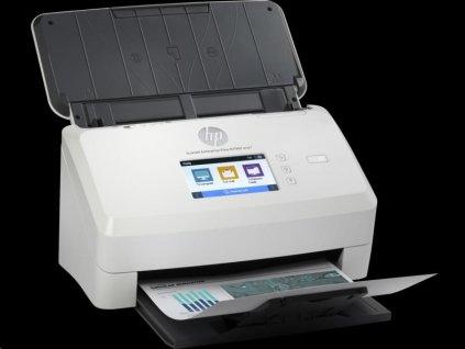 Skener HP ScanJet Enterprise Flow N7000 snw1 s podávačom listov (A4, 600 dpi, USB 3.0, Gigabit Ethernet, Wi-Fi, ADF, du 6FW10A-B19