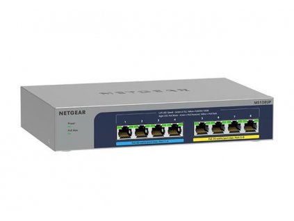 Netgear 8-port Multi-Gigabit (2.5G) Ultra60 PoE++ Ethernet Unmanaged Switch MS108UP-100EUS NetGear