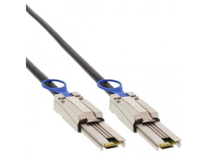 Kábel Mini SAS HD Cable SFF-8644 to SFF-8644 12Gb/s 1m In27638B CNS Network