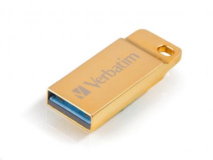 VERBATIM Flash Disk 64GB Metal Executive, USB 3.0, zlatá 99106 Verbatim