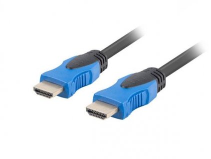 LANBERG HDMI M / M 2.0 kabel 15m 4K, CU, černý CA-HDMI-20CU-0150-BK Lanberg