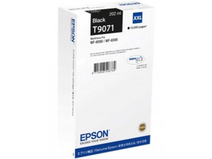 EPSON Ink čer WorkForce-WF-6xxx Ink Cartridge Black XXL 202 ml C13T907140 Epson