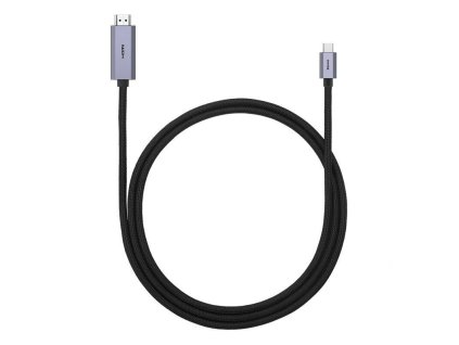 Baseus Graphene Series USB-C na HDMI 2.0, 4K 60Hz, kabel 1m, černá WKGQ010001