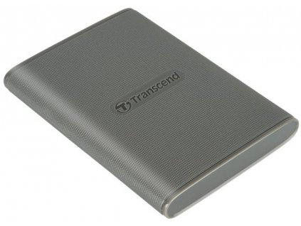 Transcend ESD360C 1TB, USB 20Gbps Type C, Externí SSD disk (3D NAND flash), kompaktní rozměry, šedý TS1TESD360C