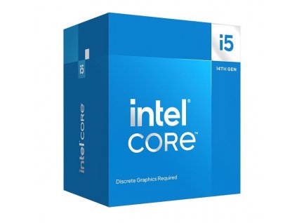 CPU INTEL Core i5-14400F, až 4.7GHz, 20MB L3, LGA1700, BOX (bez chladiče) BX8071514400F Intel