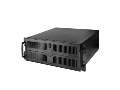 CHIEFTEC Rackmount 4U ATX/mATX, UNC-409S-B, 400W PSF-400B, čierna Chieftec