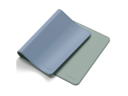 Satechi Eco Leather Dual Sided Deskmate - Blue/Green ST-LDMBL