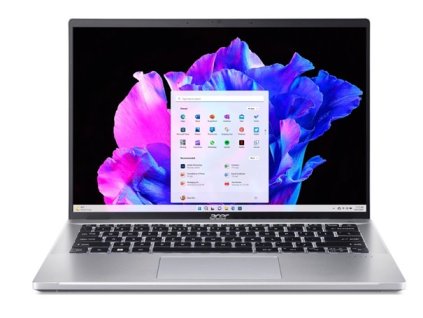 Acer Swift Go 14 (SFG14-71-57VF) i5-1350H/16GB/1TB SSD/14"WQ2.8K /Win11 Home/stříbrná NX.KF1EC.008