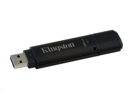 Kingston 16GB DataTraveler 4000 G2DM (USB 3.0, 256-bitové šifrovanie AES) DT4000G2DM-16GB