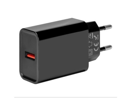 OBAL:ME Cestovní Nabíječka USB-A 18W Black 8596311218811 NoName