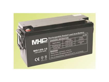 Pb akumulátor MHPower VRLA AGM 12V/150Ah (MS150-12 Carspa