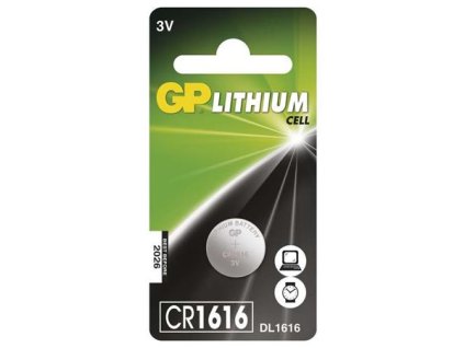 GP CR1616 - 1 ks 1042161611 GP Batteries