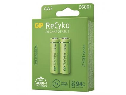 GP AA ReCyko 2700 series, nabíjecí, 2 ks PP 1032222270 GP Batteries