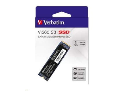 VERBATIM SSD Vi560 S3 M.2 1 TB SATA III, W 560/ R 520 MB/s 49364 Verbatim