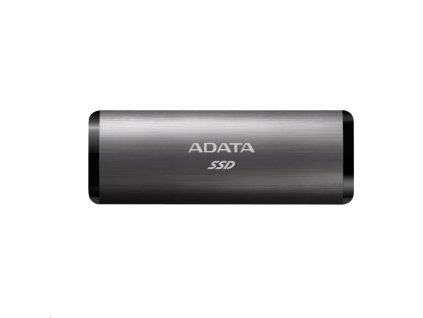 Externý SSD disk ADATA 256 GB SE760 USB 3.2 Gen2 typ C Titanium Grey ASE760-256GU32G2-CTI