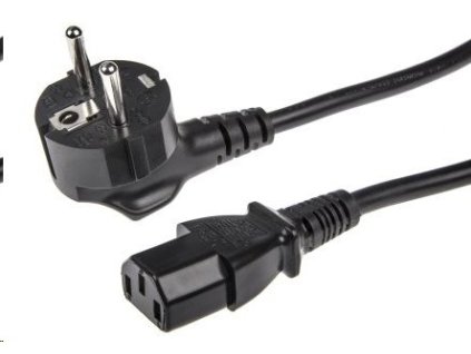 Kábel sieťový / napájací 230V, 1,5m, C13 - Schuko CEE 7/7, High quality POWER-CORD-PC-EU 1stCool