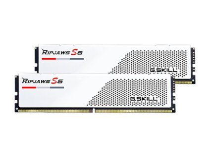 G.SKILL 64GB kit DDR5 6000 CL30 Ripjaws S5 white F5-6000J3040G32GX2-RS5W G.Skill