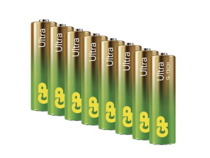 GP AA Ultra alkalická (LR6) - 8 ks 1013228100 GP Batteries