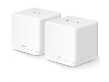 MERCUSYS Halo H60X(2-pack) WiFi6 Mesh (AX1500,2,4GHz/5GHz,3xGbELAN/WAN(1xXR Unit), 2xGbELAN/WAN (1xXS Unit) Mercusys