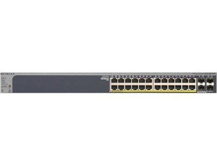 Netgear 24-Port Gigabit PoE+ Smart Managed Pro Switch with 4 SFP Ports (380W) GS728TPP-200EUS NetGear