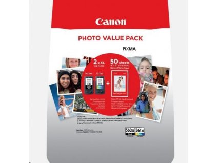 Canon cartridge PG-560XL / CL-561XL Multipack PHOTO VALUE 3712C008