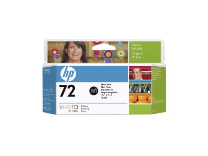 HP 72 130 ml Photo Black Ink Cartridge with Vivera Ink C9370A