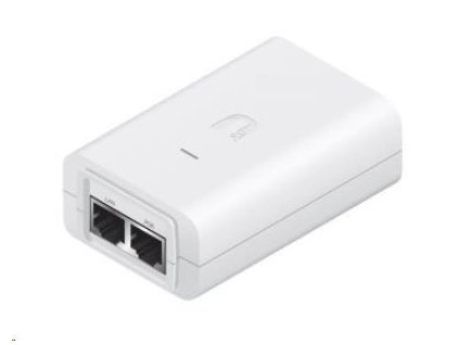 UBNT POE-24-7W-G-WH [Gigabitový PoE adaptér 24V/0,3A (7W), pre LBE-5AC-Gen2,LBE-5AC-16-120, vrátane.napájací kábel] POE-24-7W-G-WH-EU Ubiquiti